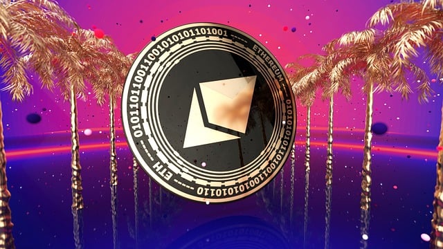 Free money palm trees sea illustration