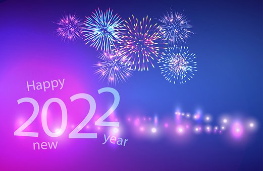 Happy New Year, 2022, Background