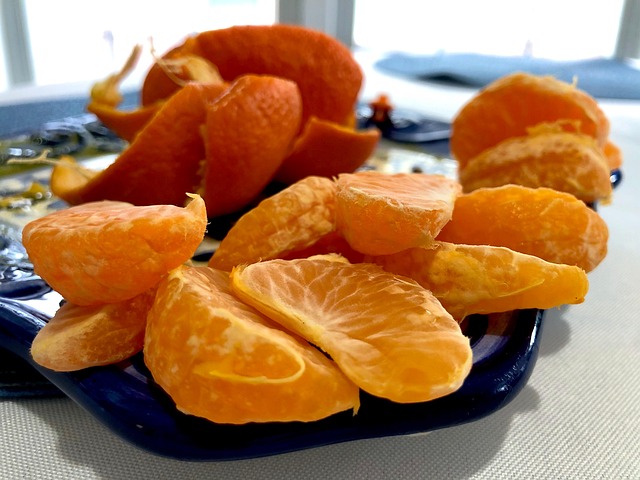 Frisk, Frugt, Orange, Sund Og Rask