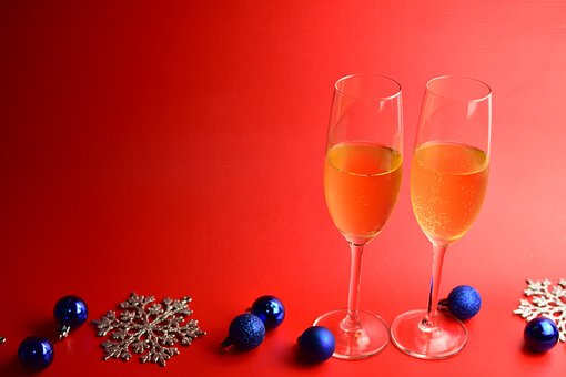 Champagne, Wijn, Witte Wijn, Viering