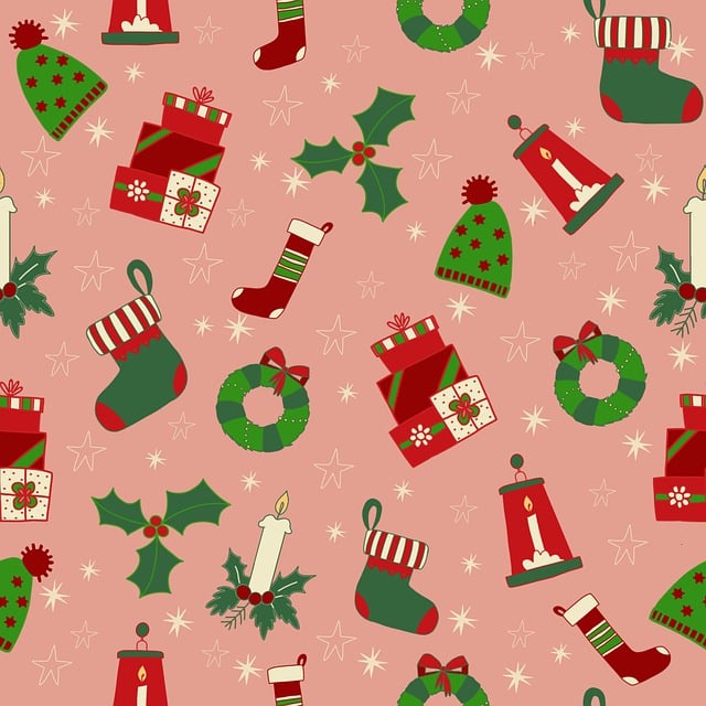 Free gifts presents holiday illustration
