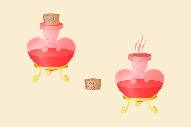 Download free HD stock image of Potion Love Free potion love heart vector