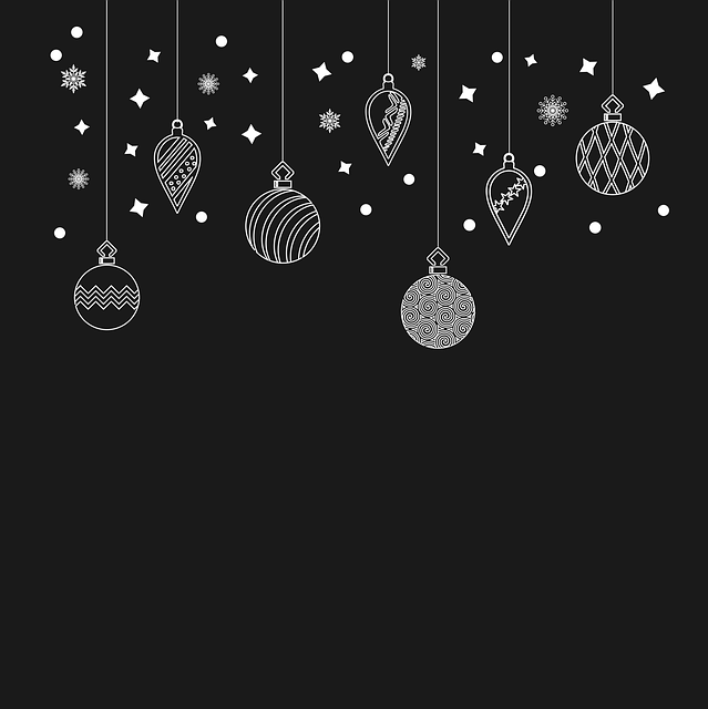 Weihnachten, Ornamente, Hintergrund