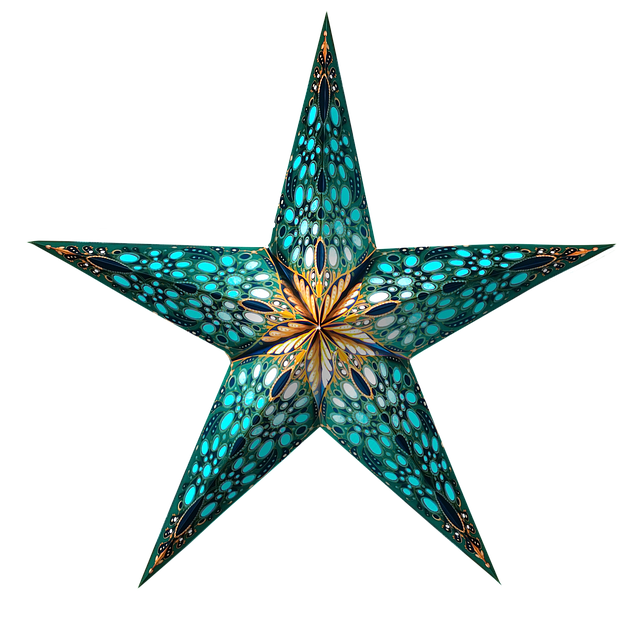Free star christmas star handcraft illustration