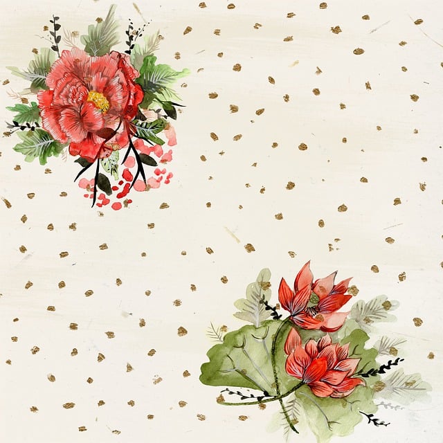 Free oriental paper nature illustration