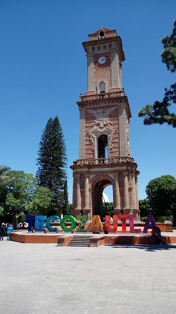 Tecozautla Denkmal Uhr, Monument
