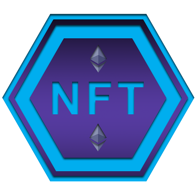 Free nft non fungible token crypto illustration
