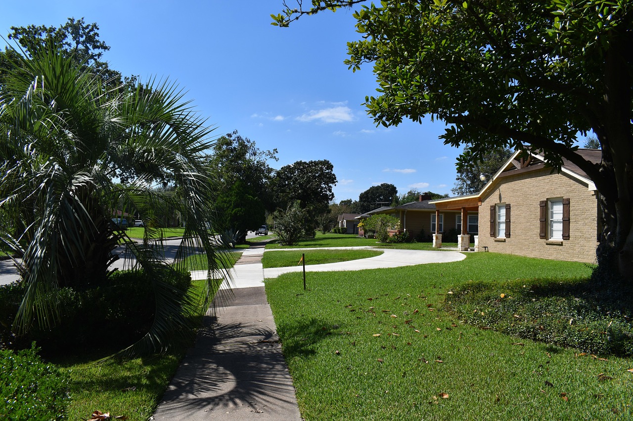 Vorort In Houston Texas Gehweg Kostenloses Foto Auf Pixabay Pixabay