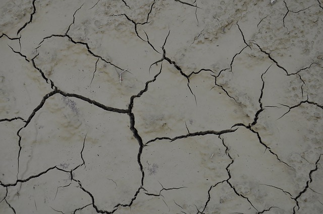 Free drought ground cracks illustration