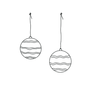 Kerstballen, Ornament, Decoratie
