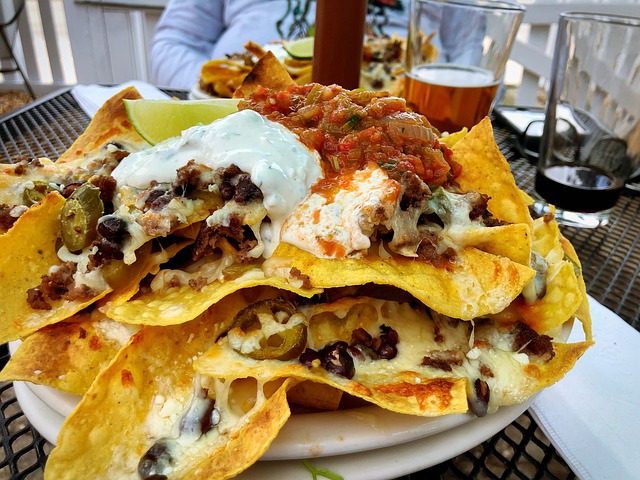 Nachos, Mad, Mexicansk, Ost, Salsa