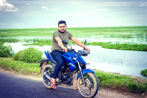 Estrada, Bicicleta, Motocicleta, Vila