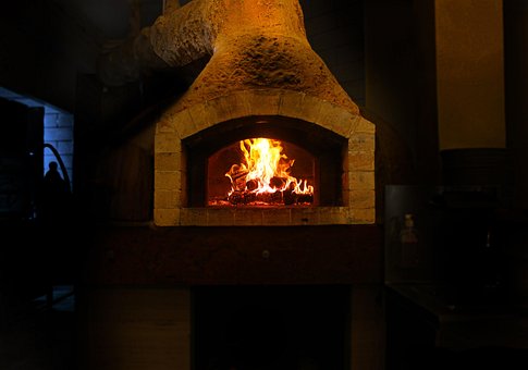 Brand, Træ Brand, Ovn, Pizza, Varme