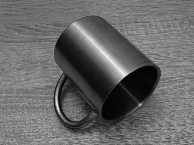 Mok, Gerecht, Servies, Beker, Monochroom