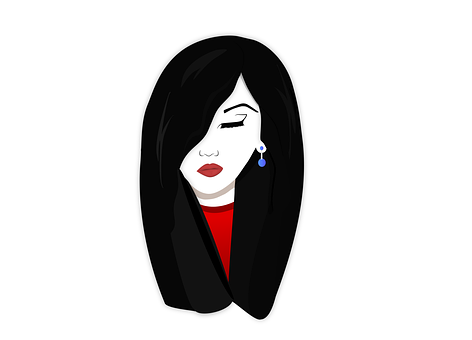 Free Woman Girl illustration and picture