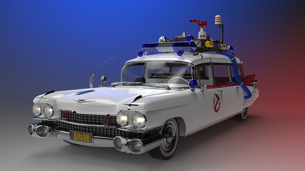 Free Ecto-1 Ghostbusters photo and picture