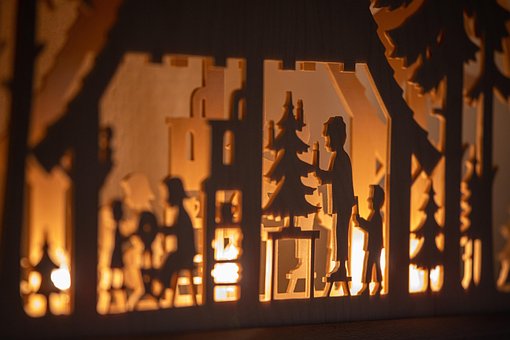 Natal, Advento, Madeira, Luz