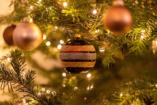Árvore, Natal, Advento, Decoração