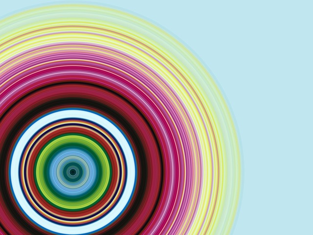 Free abstract standardize circles illustration