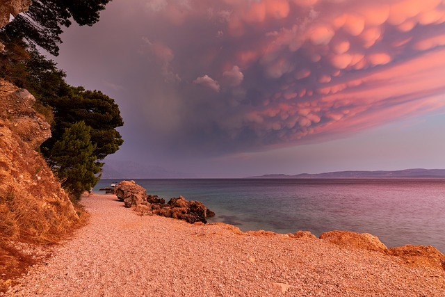 Free Beach Sunset photo and picture