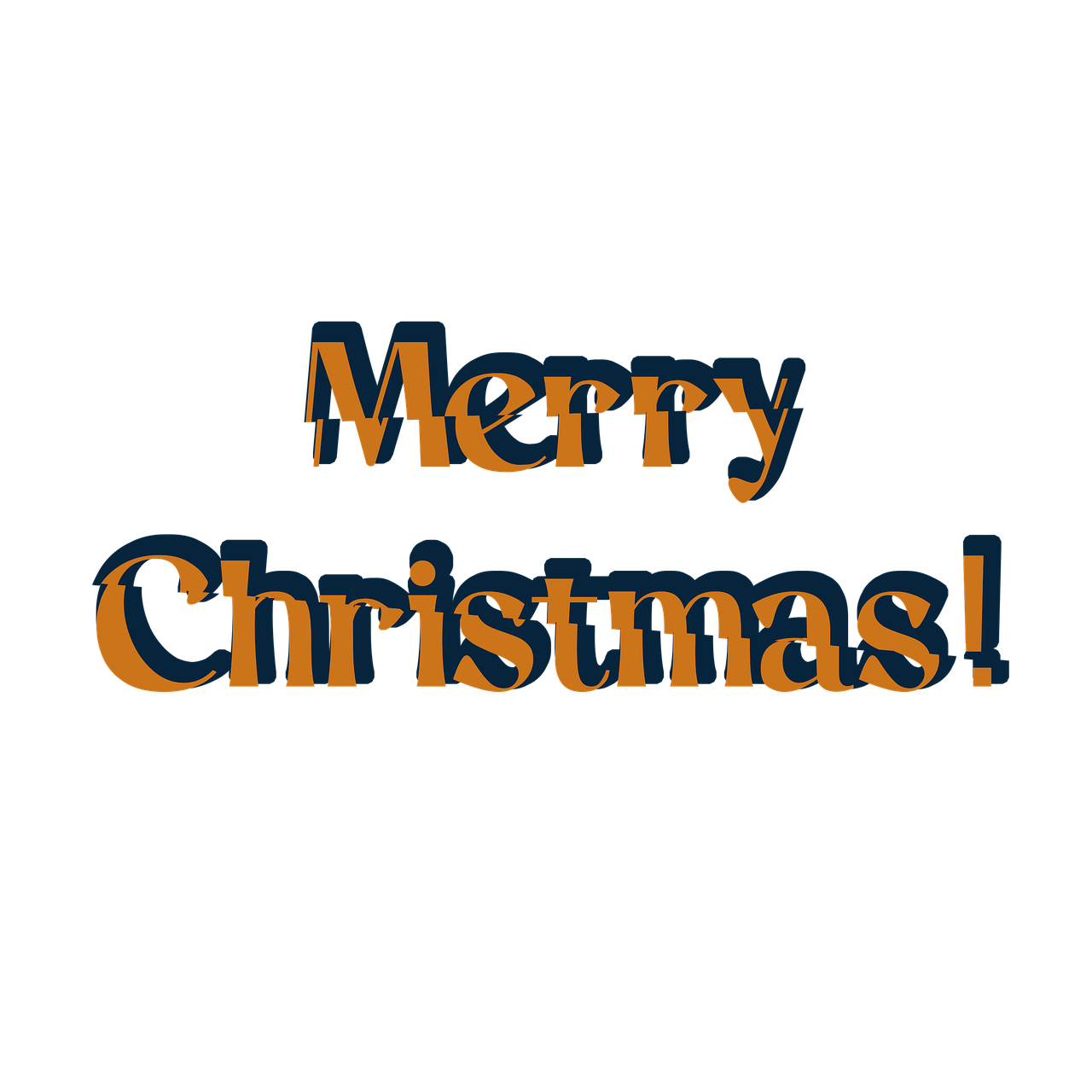 Download merry christmas holidays writing royalty free stock
