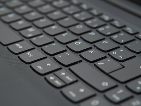 Tastatur, Computer, Bærbar
