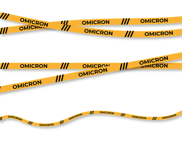 Barrierebånd, Omicron, Virus, Corona