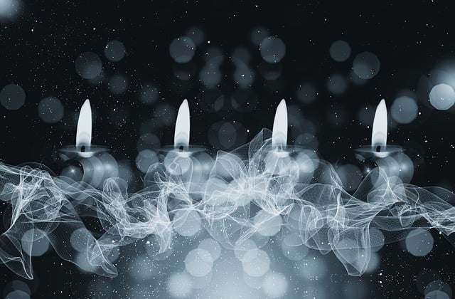 Free candles advent advent season illustration