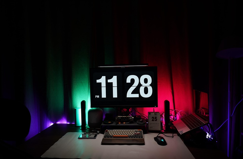 Clock Desktop Light And Free photo on Pixabay Pixabay