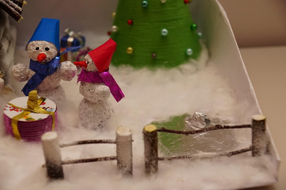 Snowman Christmas Craft - Free photo on Pixabay