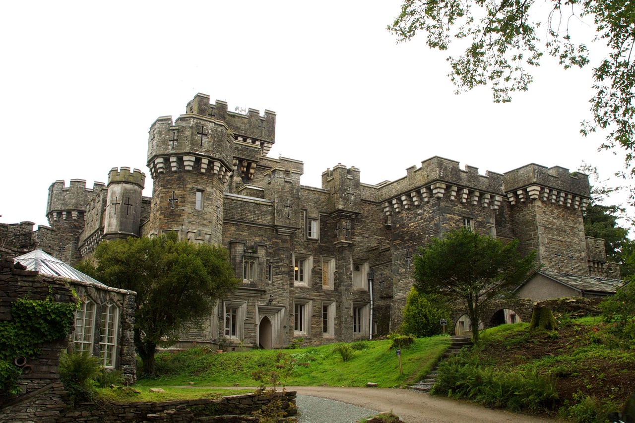 Wray Castle Victorian Free Photo On Pixabay