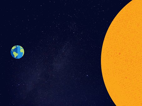 Tierra, Sol, Espacio, Astronomía
