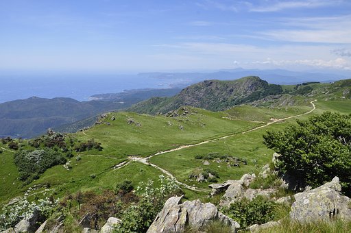 Free Mountains Sea photo and picture
