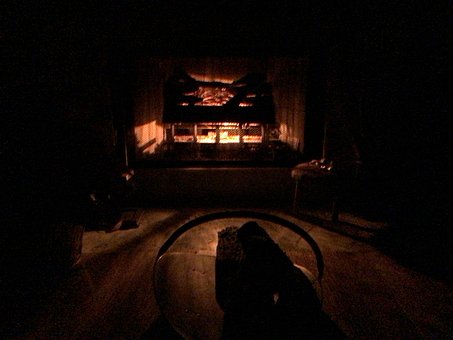 Free Christmas Fireplace Fireplace photo and picture