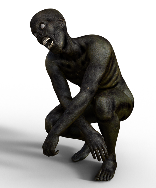 Free demon creature male illustration