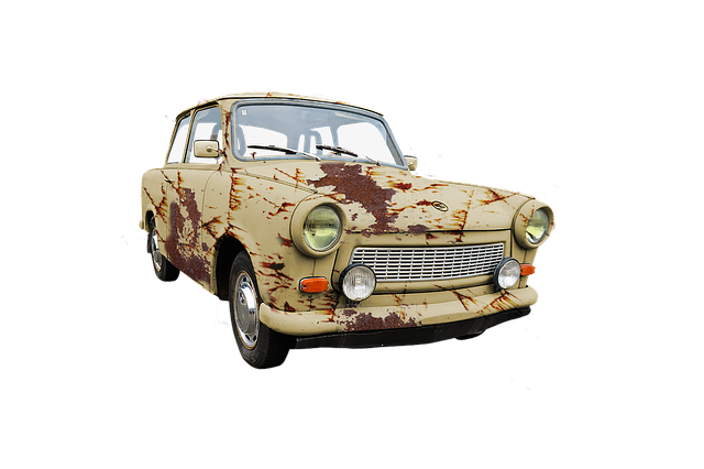 Wagen, Alt, Rost, Ddr-Trabant