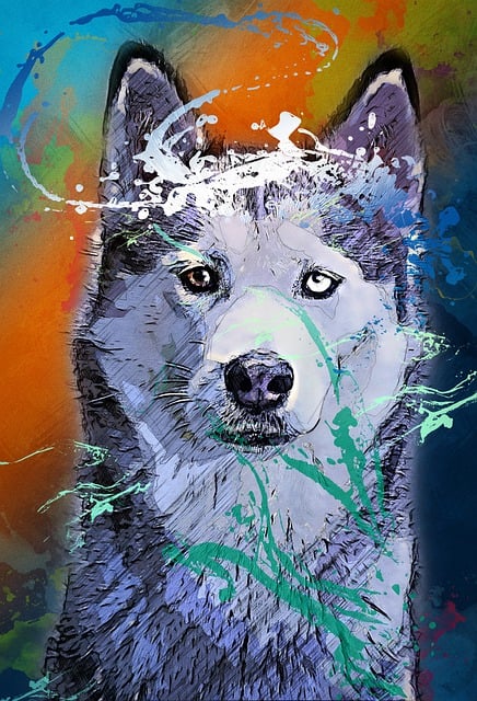 Free animal nature dog illustration