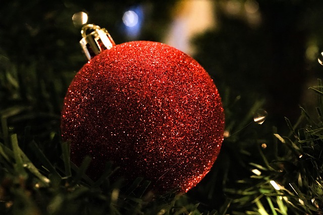 Boule De Noël Machine à Coudre - Globe De Neige Transparent 10cm, Décoration Sapin Pour Couturières - Cadeau Créatif