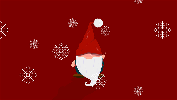 Julenissen, Alv, Snøfnugg, Gnome, Jul