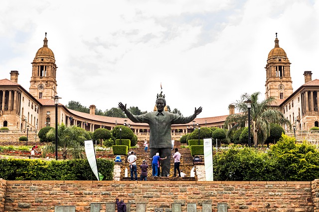 Fagforeningsbygninger, Pretoria, Have