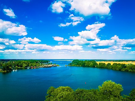 Müritz, Lac, Lacul Interior, Apă, Natură