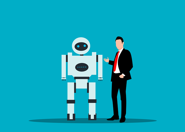 Free artificial intelligence robot illustration