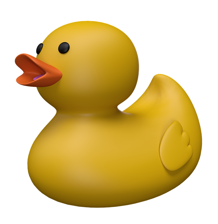 Download Rubber Duck, Duck, Animal. RoyaltyFree Stock Illustration