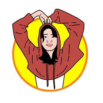 Free Love Pose Woman illustration and picture