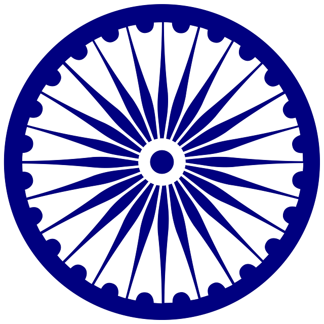 Emblem, Chakra, Ashok, India, Bharat