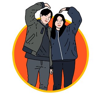 Free Couple Love illustration and picture