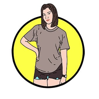 Free Person Profile illustration and picture