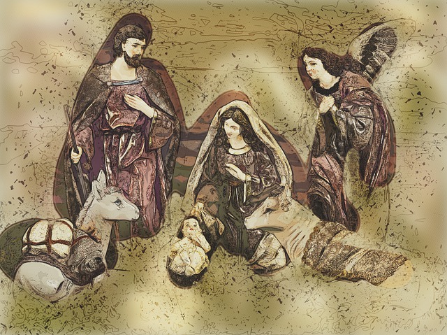 Geburt Von Jesus, Esel, Weihnachtsfeier