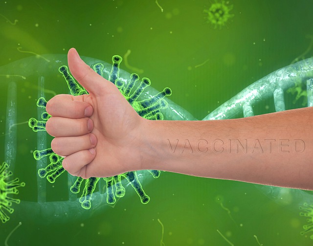 Free covid vaccine health illustration