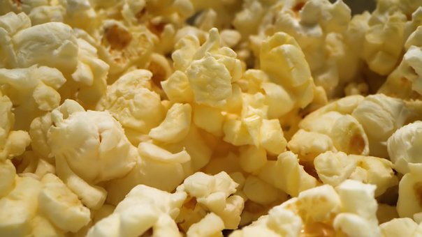 Popcorn, Lebensmittel, Snack, Weiß, Gelb